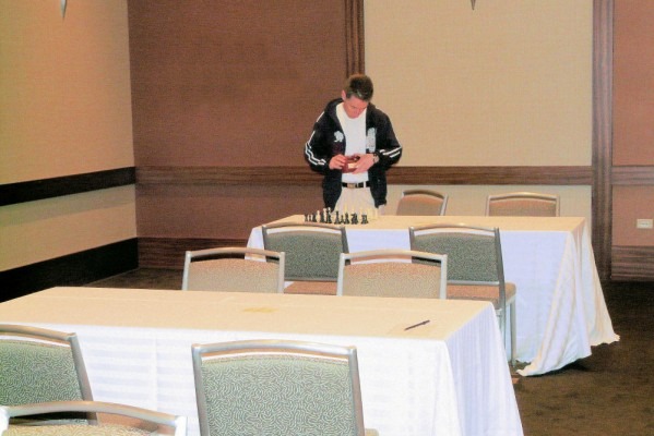 late photo of empty playing hall