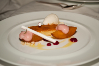 White Nectarine Almond Cake course-6-VIP-Dinner-Aug.-16,-2011